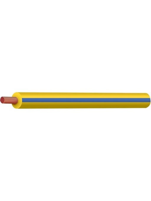 Tycab 4mm Single Core Trace Cable Yellow Blue 100M (23/0.32) (Auto 152) CW1434 Tycab - Micks Gone Bush