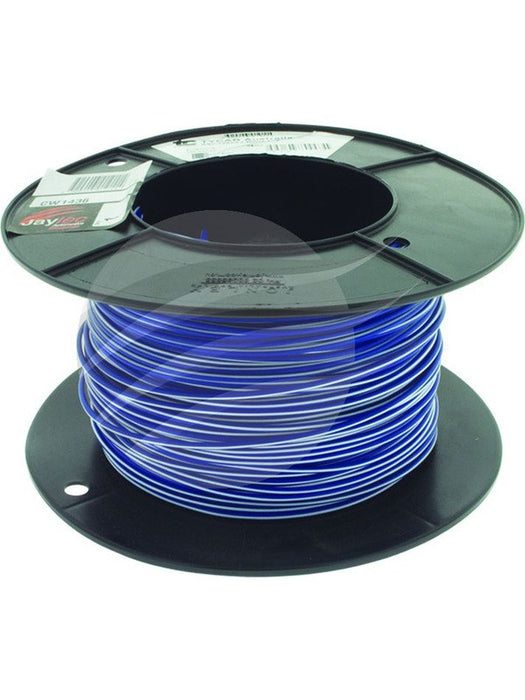 Tycab 4mm Single Core Trace Cable Blue White 100M(23/0.32)(Auto 152) CW1436 Tycab - Micks Gone Bush