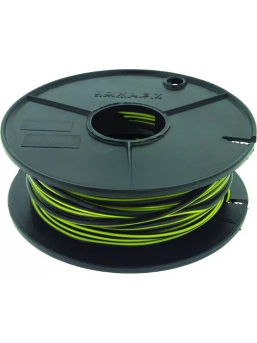 Tycab 4mm Single Core Trace Cable Black Yellow 30M (23/0.32) (Auto 152) CW1437 Tycab - Micks Gone Bush