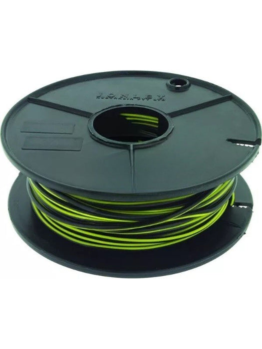 Tycab 4mm Single Core Trace Cable Black Yellow 30M (23/0.32) (Auto 152) CW1437 Tycab - Micks Gone Bush
