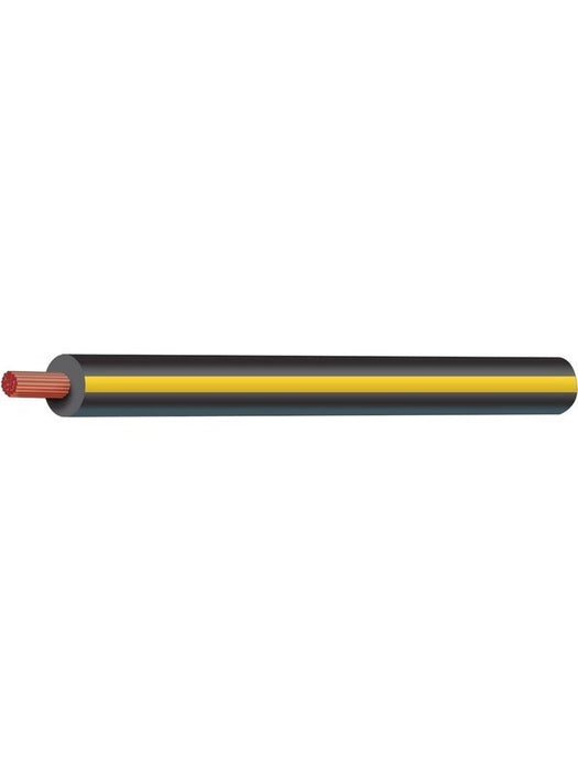 Tycab 4mm Single Core Trace Cable Black Yellow 100M(23/0.32)(Auto 152) CW1438 Tycab - Micks Gone Bush