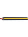 Tycab 4mm Single Core Trace Cable Black Yellow 100M(23/0.32)(Auto 152) CW1438 Tycab - Micks Gone Bush