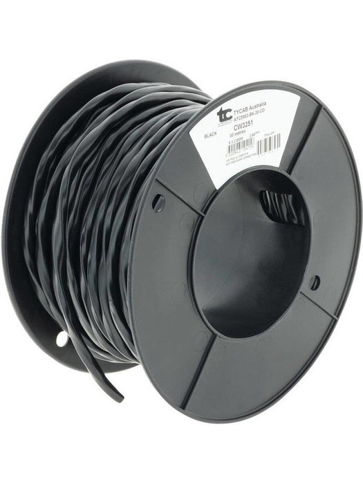 Tycab 2.5mm Five Core Trailer Cable with Black Sheath 30M (8/0.32) CW3251 Tycab - Micks Gone Bush