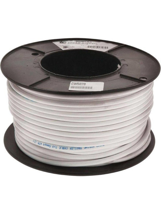 Tycab 2mm Seven Core Marine Cable with White Sheath 50M (16/0.20) CW5070 Tycab - Micks Gone Bush