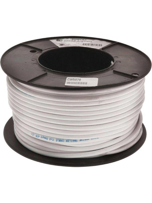 Tycab 2mm Seven Core Marine Cable with White Sheath 50M (16/0.20) CW5070 Tycab - Micks Gone Bush