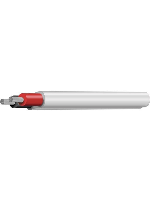 Tycab 2mm Twin Core Marine Cable Red Blk W/White Sheath Tinned 100m CW5319 Tycab - Micks Gone Bush