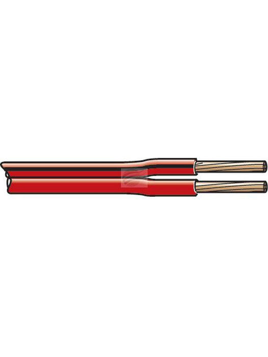 Tycab 2mm Speaker Cable Red with Black Trace 100M Fig8 (14/0.20 CW6202 Tycab - Micks Gone Bush