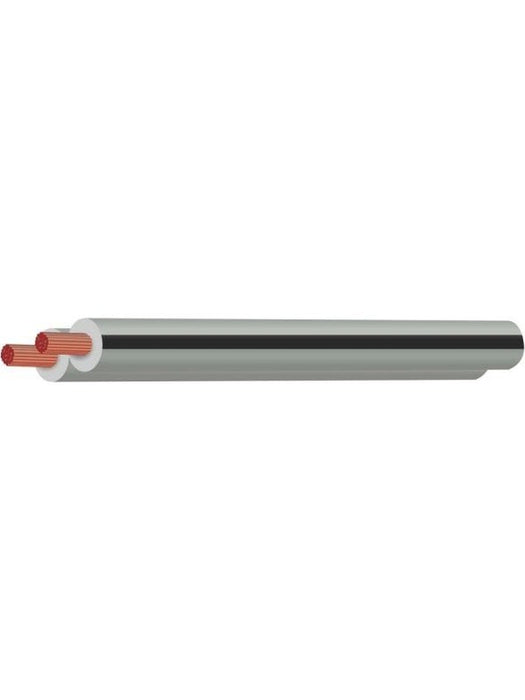 Tycab 2mm Speaker Cable Grey w/ Black Trace 100M [ref Narva 5822-50SP] CW6204 Tycab - Micks Gone Bush
