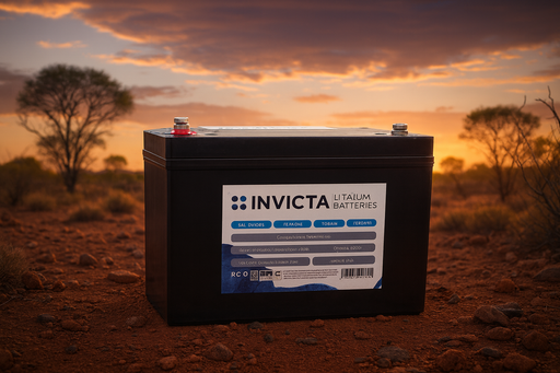 Invicta 12V 100Ah Lithium Battery Batteries Invicta - Micks Gone Bush