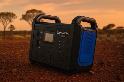Invicta 1600W Lithium Power Station 1485Wh (12V 116Ah) Outdoor Recreation > Camping > Batteries & Generators Invicta - Micks Gone Bush