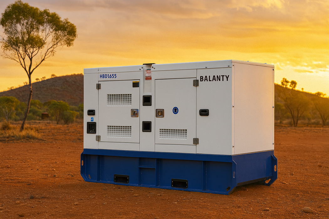 Hyundai HBD165S 165kVA Diesel Generator – Balanty Series Reliability Generator Hyundai - Micks Gone Bush