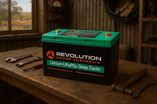 Revolution Power 12V 100Ah Low Draw Lithium Battery – LiFePO₄ Deep Cycle Batteries Revolution Power - Micks Gone Bush