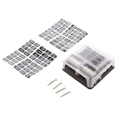 OEX Standard Blade 6-WAY Fuse Box 150A 12V Negative Busbar ACX5123 FUSE BOX OEX - Micks Gone Bush