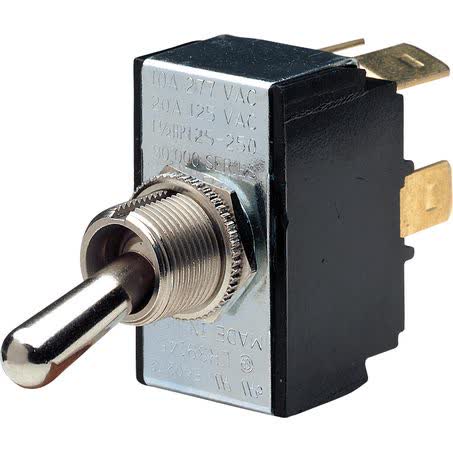 Narva Heavy Duty Toggle Switch Off/on Dpst 25A 12V Part No. 60065BL SWITCH NARVA - Micks Gone Bush
