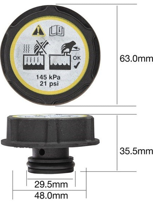 Tridon Radiator Cap DA21145 Tridon - Micks Gone Bush