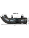 Dayco Air Intake Hose DAH110 Dayco - Micks Gone Bush