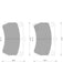 Bosch Brake Pad Front Set DB1158BL BOSCH - Micks Gone Bush