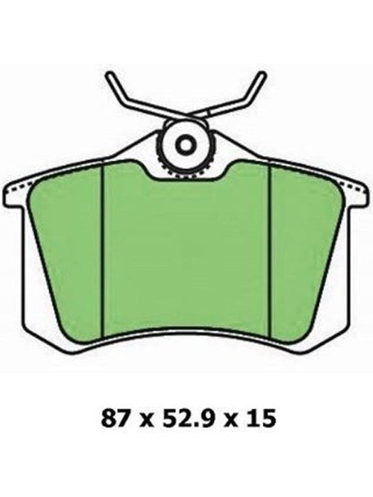 Protex Ultra Ceramic Brake Pads DB1192CP Protex - Micks Gone Bush