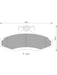 Bosch Brake Pad Rear Set DB1204BL BOSCH - Micks Gone Bush