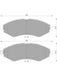 Bosch Brake Pad Front Set DB1347BL BOSCH - Micks Gone Bush