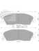 Bosch Brake Pad Front Set DB1454BL BOSCH - Micks Gone Bush