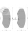 Bosch Brake Pad Front Set DB1481BL BOSCH - Micks Gone Bush