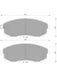 Bosch Brake Pad Front Set DB1485BL BOSCH - Micks Gone Bush