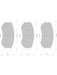 Bosch Brake Pad Front Set DB1504BL BOSCH - Micks Gone Bush