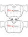 DBA Xtreme Performance Brake Pads DB15128XP DBA - Micks Gone Bush