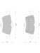 Bosch Brake Pad Rear Set DB1665BL BOSCH - Micks Gone Bush
