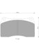 Bosch Brake Pad Front Set DB1678BL BOSCH - Micks Gone Bush