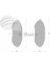 Bosch Brake Pad Front Set DB1681BL BOSCH - Micks Gone Bush