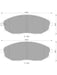 Bosch Brake Pad Front Set DB1688BL BOSCH - Micks Gone Bush