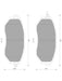 Bosch Brake Pad Front Set DB1722BL BOSCH - Micks Gone Bush