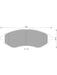 Bosch Brake Pad Front Set DB1725BL BOSCH - Micks Gone Bush
