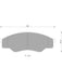 Bosch Brake Pad Front Set DB1741BL BOSCH - Micks Gone Bush