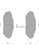 Bosch Brake Pad Front Set DB1819BL BOSCH - Micks Gone Bush