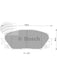 Bosch Brake Pad Front Set DB1820BL BOSCH - Micks Gone Bush