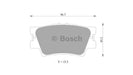 Bosch Brake Pad Rear Set DB1832BL BOSCH - Micks Gone Bush