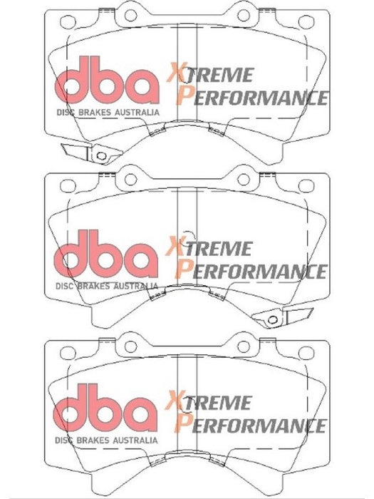 DBA Xtreme Performance Brake Pads DB1838XP DBA - Micks Gone Bush