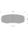 Bosch Brake Pad Rear Set DB1857BL BOSCH - Micks Gone Bush