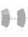 Bosch Brake Pads Front Set DB1991BL BOSCH - Micks Gone Bush