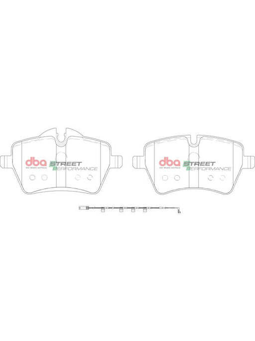 DBA Street Performance Brake Pads DB2052SP DBA - Micks Gone Bush