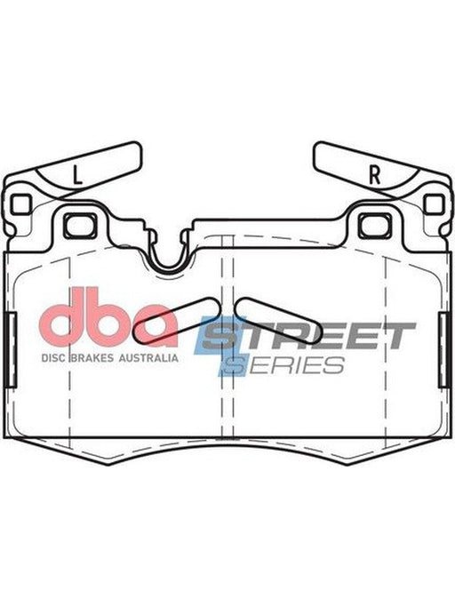 DBA Street Series Brake Pads DB2222SS DBA - Micks Gone Bush