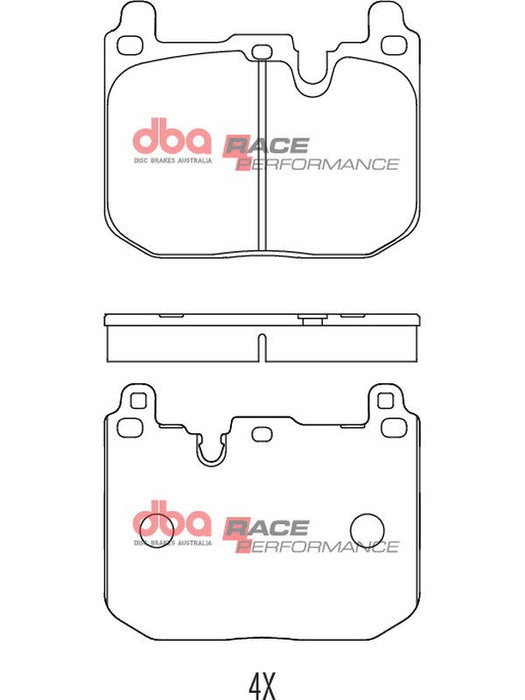 DBA Race Performance Brake Pads DB2299RP DBA - Micks Gone Bush
