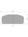 Bosch Brake Pad Front Set DB308BL BOSCH - Micks Gone Bush