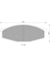 Bosch Brake Pad Front DB321BL BOSCH - Micks Gone Bush