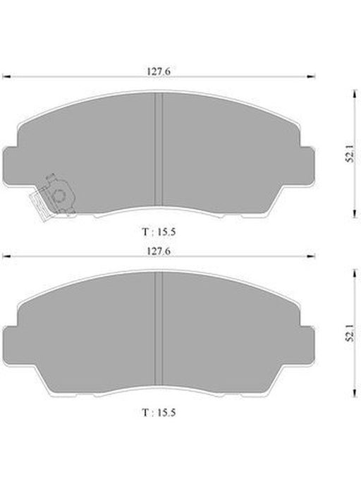 Bosch Brake Pad Front Set DB409BL BOSCH - Micks Gone Bush