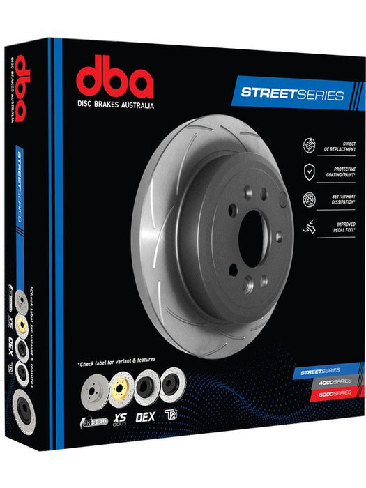 DBA T2 Slotted Disc Brake Rotor (Single) 280mm DBA3281S DBA - Micks Gone Bush