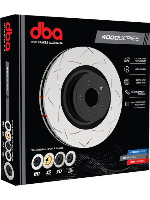 DBA 4000 T3 Slotted Disc Brake Rotor (Single) 345mm DBA42723S DBA - Micks Gone Bush